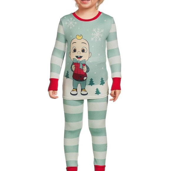 CoCoMelon Toddler Pajamas and Robe Set, 3-Piece, Sizes 12M-8M - NWT - Picture 2 of 8